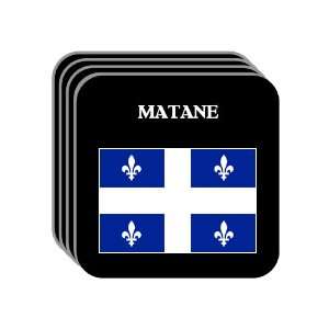 Quebec   MATANE Set of 4 Mini Mousepad Coasters