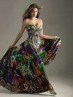 Jonathan Kayne 232 Ocean Blue Silk Pageant Gown Dress items in 