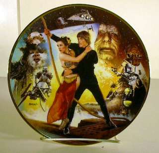 Star Wars Return of the Jedi Trilogy Collection Plate  