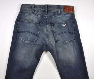   250 Armani Jeans Regular Fit J45 Medium Blue Jeans US 36 EU 52  