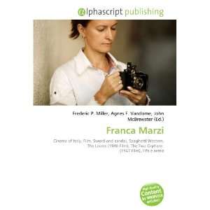  Franca Marzi (9786134114028) Books