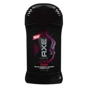  Axe Dry Gel Invis Sol Excite Size 2.7 OZ Health 