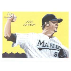  2010 Topps National Chicle #18 Josh Johnson   Florida Marlins 