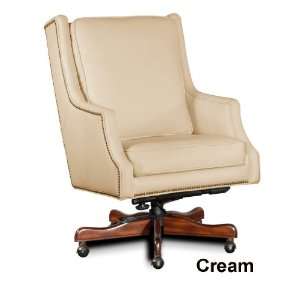  Marlan Seating Executive Leather Traditional Swivel 