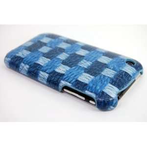  KingCase iPhone 3G & 3GS * Hard Case & Weave Design (Blue) 8GB 