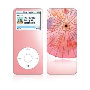 Apple iPod Nano (1st Gen) Decal Vinyl Sticker Skin   Japanese Umbrella