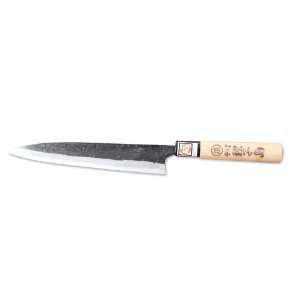  Tanegashima Shiro1ko Double sided Sashimi Knife Black 