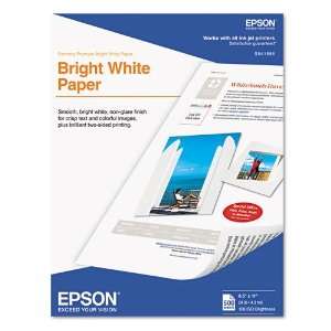  Epson  Premium Bright White Inkjet Paper, 108 ISO Brightness 