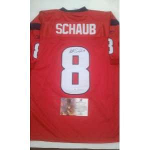  Matt Schaub Signed Authentic Houston Texans Jersey 