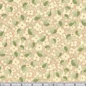   Moda Wee Play Flowers Ivory Fabric By The Yard Arts, Crafts & Sewing