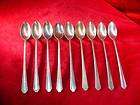 Antique 1919 NEW ENGLAND SILVER PLATE SPOONS Rosemary  