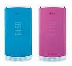 NEW LG GD570 DLITE LOLLIPOP 2.8 T MOBILE 3G PHONE PINK/BLUE