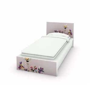  Day flowers Decal for IKEA Malm Bed Front & Back