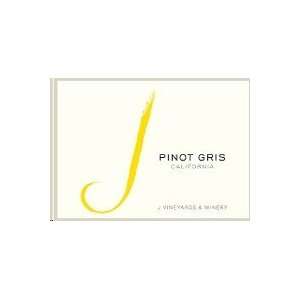  J Vineyards & Winery Pinot Gris California 2010 750ML 