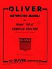 Oliver AG 6 Cletrac Crawler Tractor Operators Manual