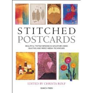    Search Press Books Stitched Postcards Arts, Crafts & Sewing