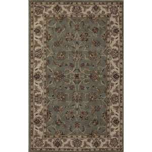  Traditional Area RUG Spa Blue/Ivory Hand Tufted WOOL 