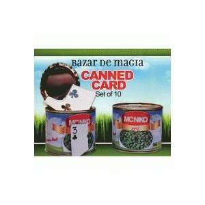  Canned Card (red) by Bazar de Magia Toys & Games