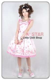 SWEET COLLECTION ENGLAND PUNK TEA TIME PAINTED DRESS  