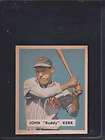 1949 M P & Co R302 2 Card #102 Buddy Kerr Boston Braves