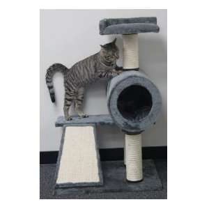  Cat Supplies 45 H Cat Tree Condo House Stracther Post 