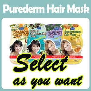 Purederm Botanical Hair treatment Mask Pack select4type  