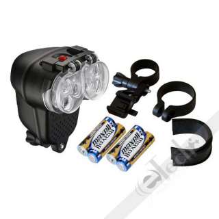   Bright White LED Bike Bicycle Head LIght Lamp Torch HL 100  
