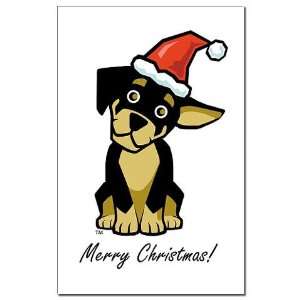  Christmas Puppy Cool Mini Poster Print by  Patio 