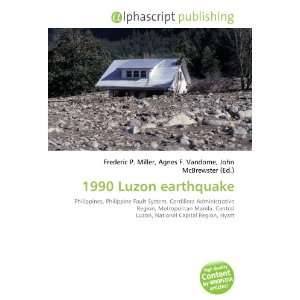  1990 Luzon earthquake (9786132690036) Books