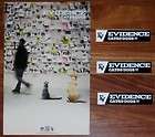 EVIDENCE Cats & Dogs 2011 Posters+Sticke​rs Lot RHYMESAYERS 