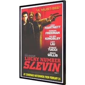  Lucky Number Slevin 11x17 Framed Poster