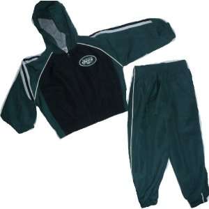  New York Jets Wind Jacket and Pant Set 4T Toddler Baby 
