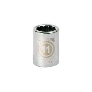  Armstrong 18mm 3/8dr 12pt Chrme Armstrong Standard Socket 