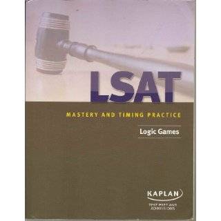 Kaplan LSAT Mastery and Timing Practice Logic Games by KAPLAN 