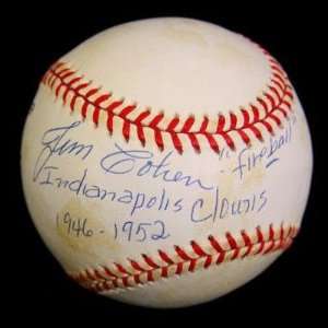  Jim Cohen Autographed Baseball   Negro League Star Onl Psa 