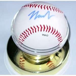 J.J. Hardy Autographed Signed Baseball & Case JJ Hardy 