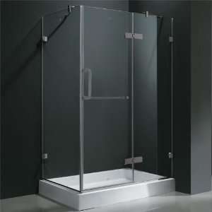  Vigo Industries VG6011BNCL40WR Frameless Glass Bathroom 