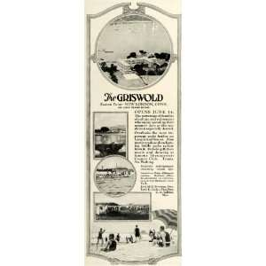  1923 Ad Griswold Hotel Eastern Point Long Island Beach 