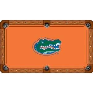   of Florida Pool Table Felt   Professional 8ft   Gator Logo Orange