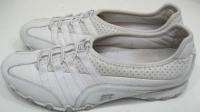 Skechers Womens White Tennis Athletic Walking Sneakers Trainers Shoes 