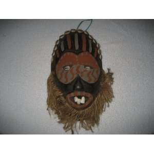  12 Handmade Wooden Mask From Kenya Africa No. 6 