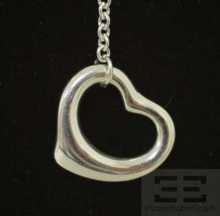   Co. Elsa Perretti Sterling Silver Open Heart Lariat Necklace  