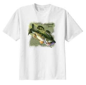 Largemouth Bass Fishing T Shirt  S M L XL 2X 3X 4X 5X 6X  