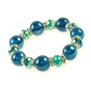  Blue Crystal Bracelet Jewelry