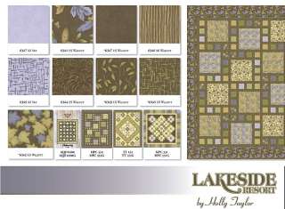 LAKESIDE TABLE TOPPER QUILT KIT Moda Holly Taylor Fabri  