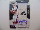 2010 certified fabric of the game jim kelly auto prime