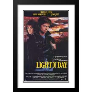  Light of Day 20x26 Framed and Double Matted Movie Poster 