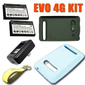 Extended Battery 3500mAh (2Pcs)+ Battery Cover + External Replacement 
