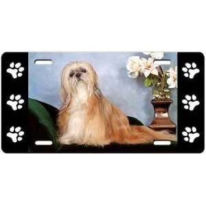 Lhasa Apso License Plate