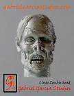 gabriel garcia s clyde zombie head 1 6 scale zombie